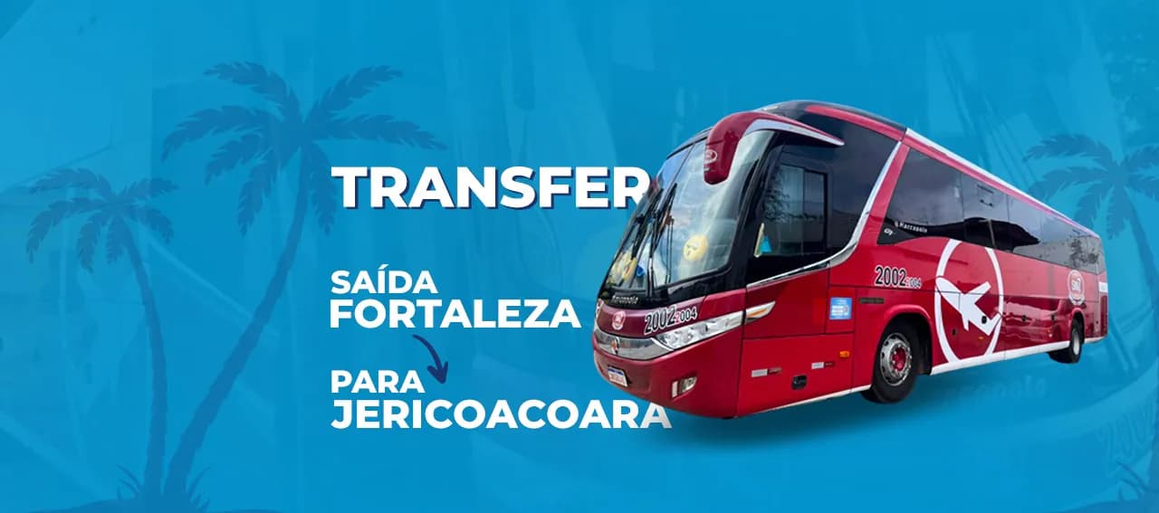 Cupo en Autobús De Fortaleza A Jericoacoara (servicio regular diario y directo)