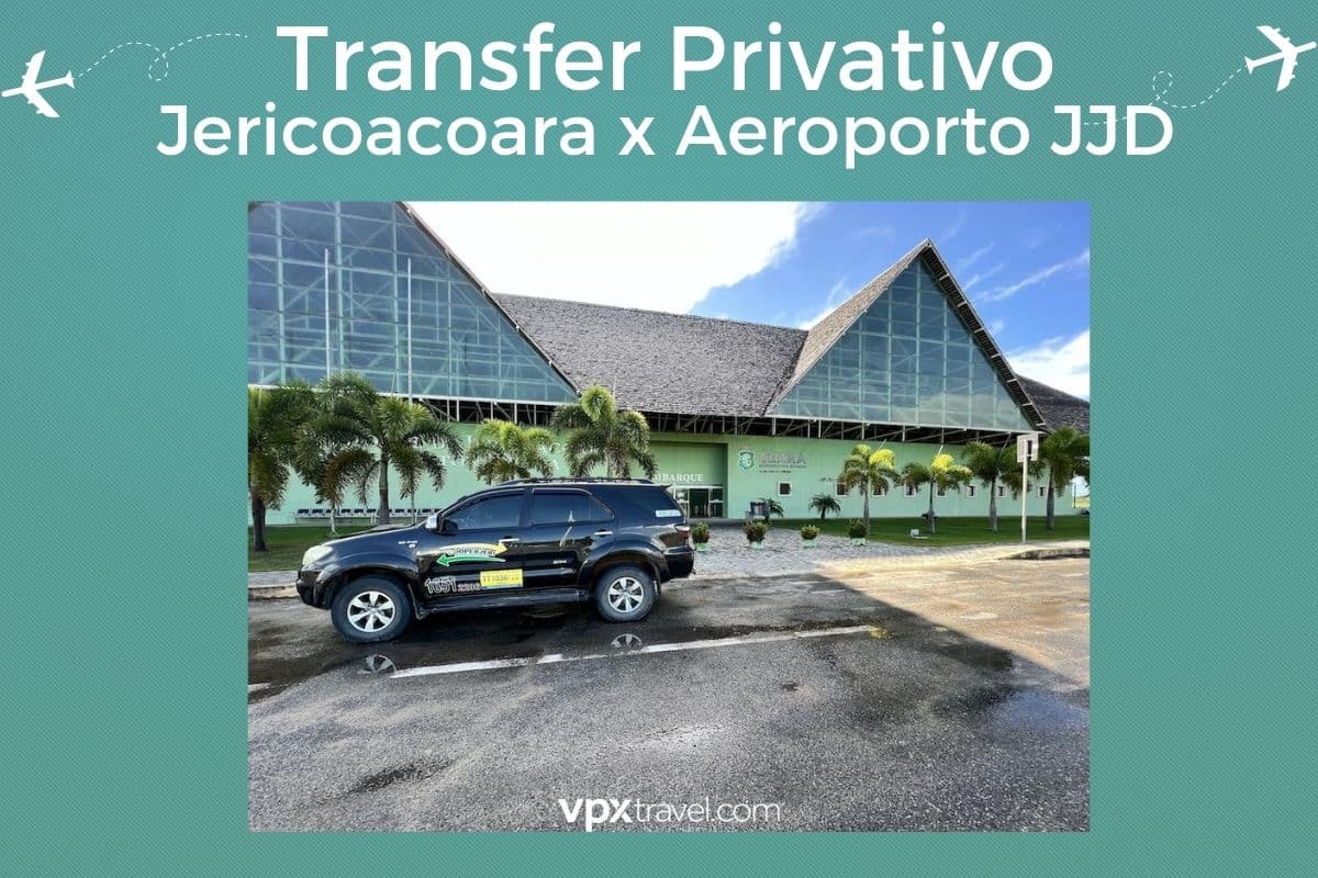 Privater Transfer vom Dorf Jericoacoara zum Flughafen Cruz (JJD) im Fahrzeug für bis zu 4 Passagiere, Toyota Hilux oder Ähnlich