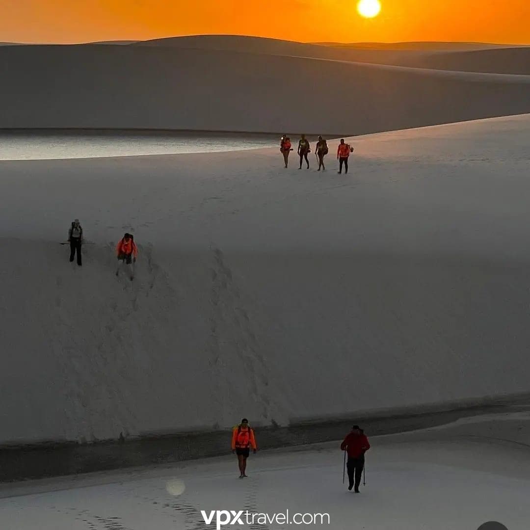 110 km Trekking durch die atemberaubenden Lençóis Maranhenses – Wanderung von Atins nach Santo Amaro
