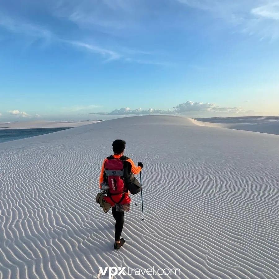 Erkunden Sie die unglaublichen Lençóis Maranhenses mit dem 65-km-Trekking – Lençóis Maranhenses – bei Vollmond