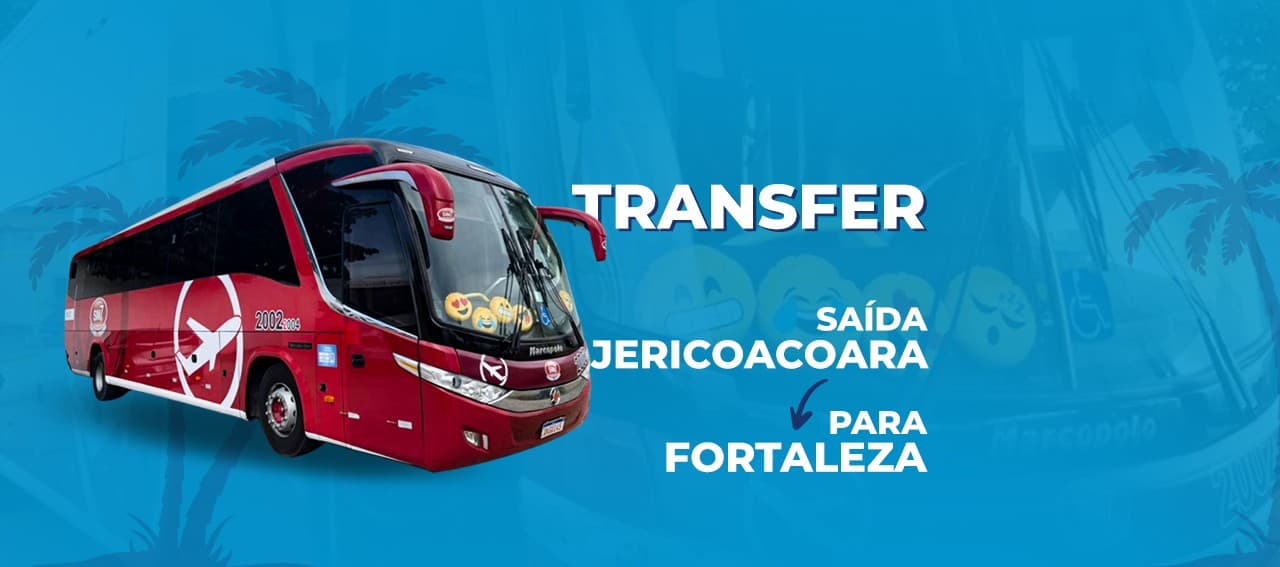 Seat on the Bus from Jericoacoara to Fortaleza: Regular and Direct Service